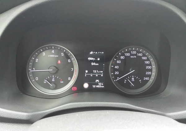Hyundai Tucson cena 76900 przebieg: 151300, rok produkcji 2018 z Łęczyca małe 137